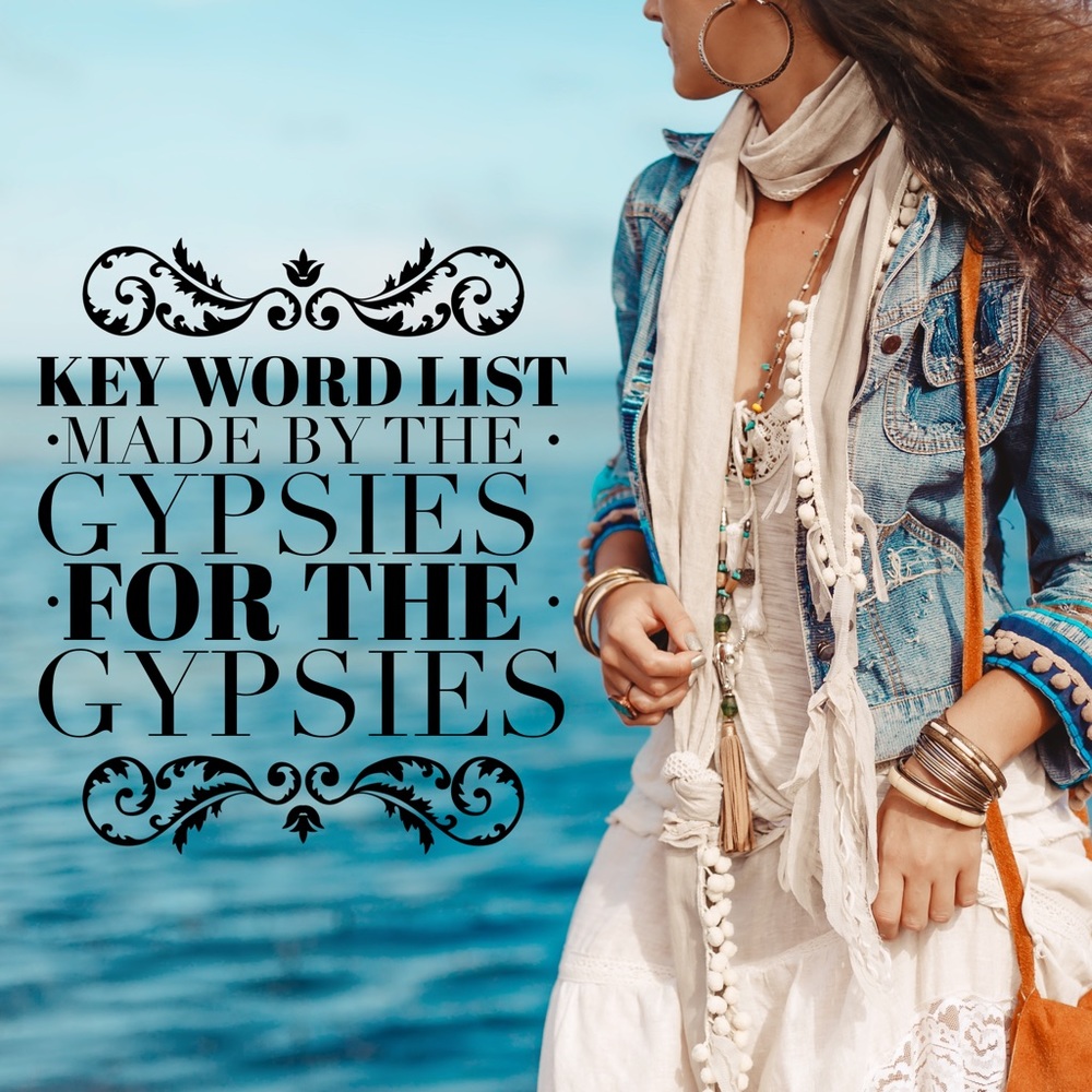 Style Tags, Keywords USE in YOUR Listing Descriptions